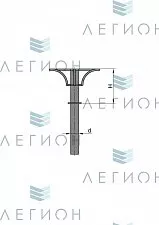К54-1,0-0-5 кронштейн однорожковый