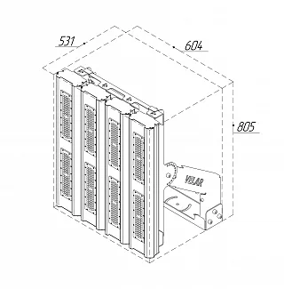 Прожектор VL-TERRA S 160-04-D120-5K